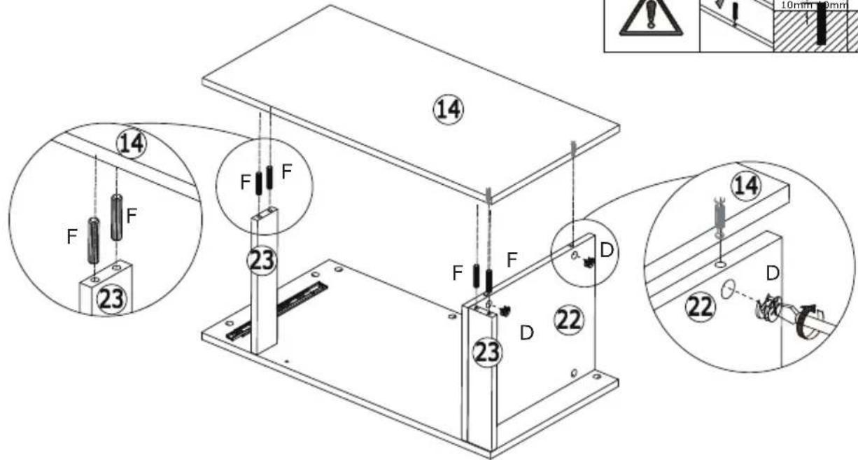 Vevor SS-601 - PARTS LIST - 43