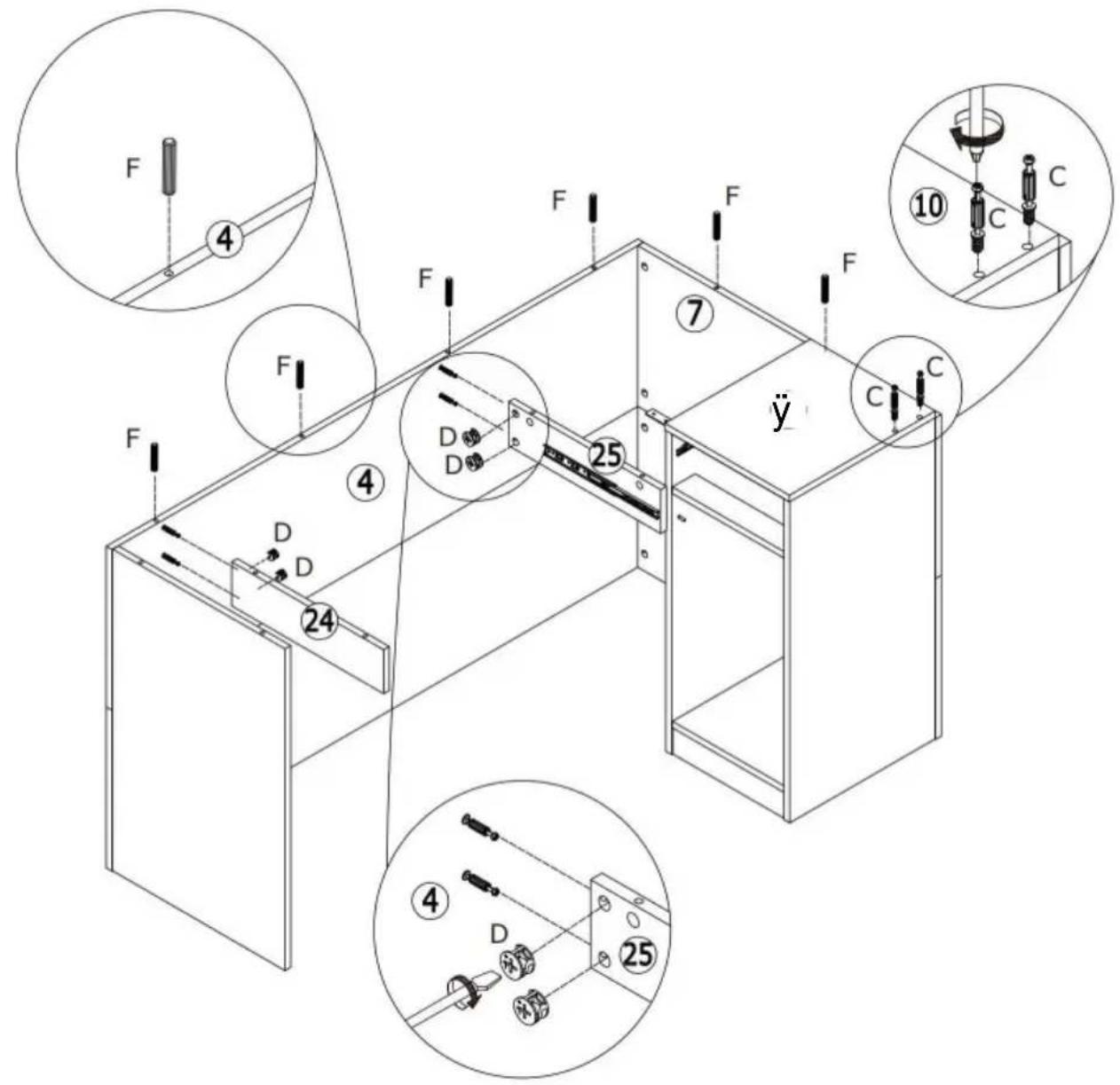 Vevor SS-601 - STEP 1: Extend the slide - 11