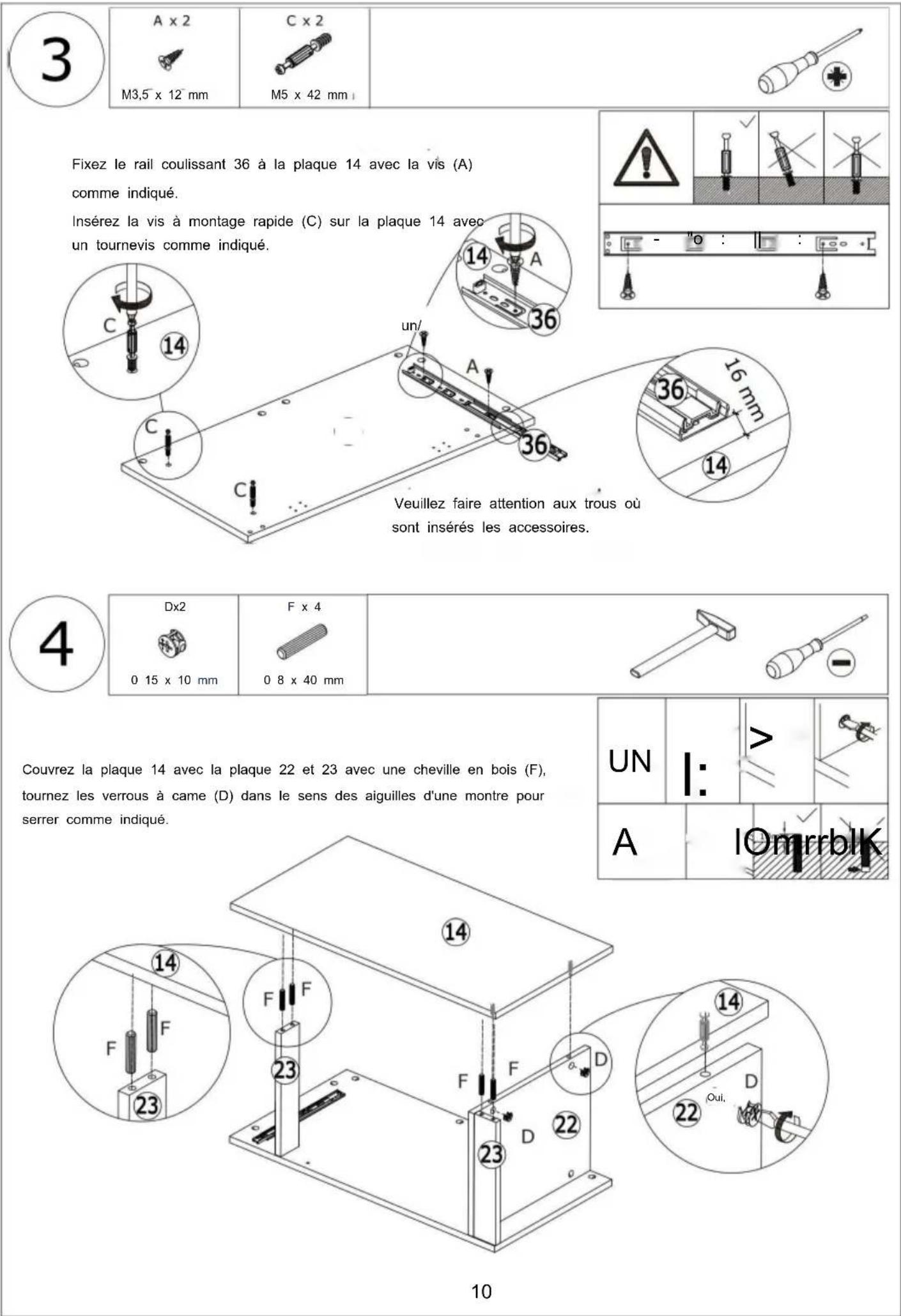 Vevor SS-601 - STEP 1: Extend the slide - 2