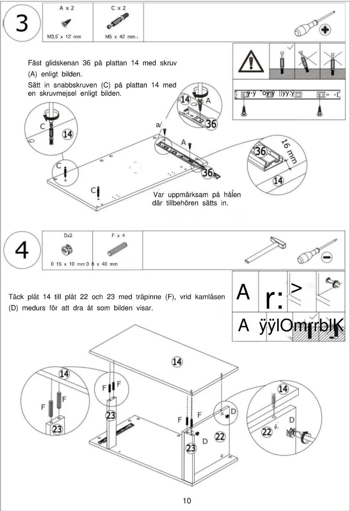 Vevor SS-601 - STEP 1: Extend the slide - 6