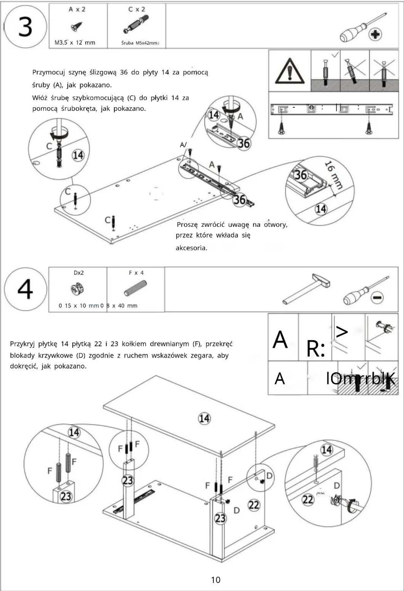 Vevor SS-601 - STEP 1: Extend the slide - 6