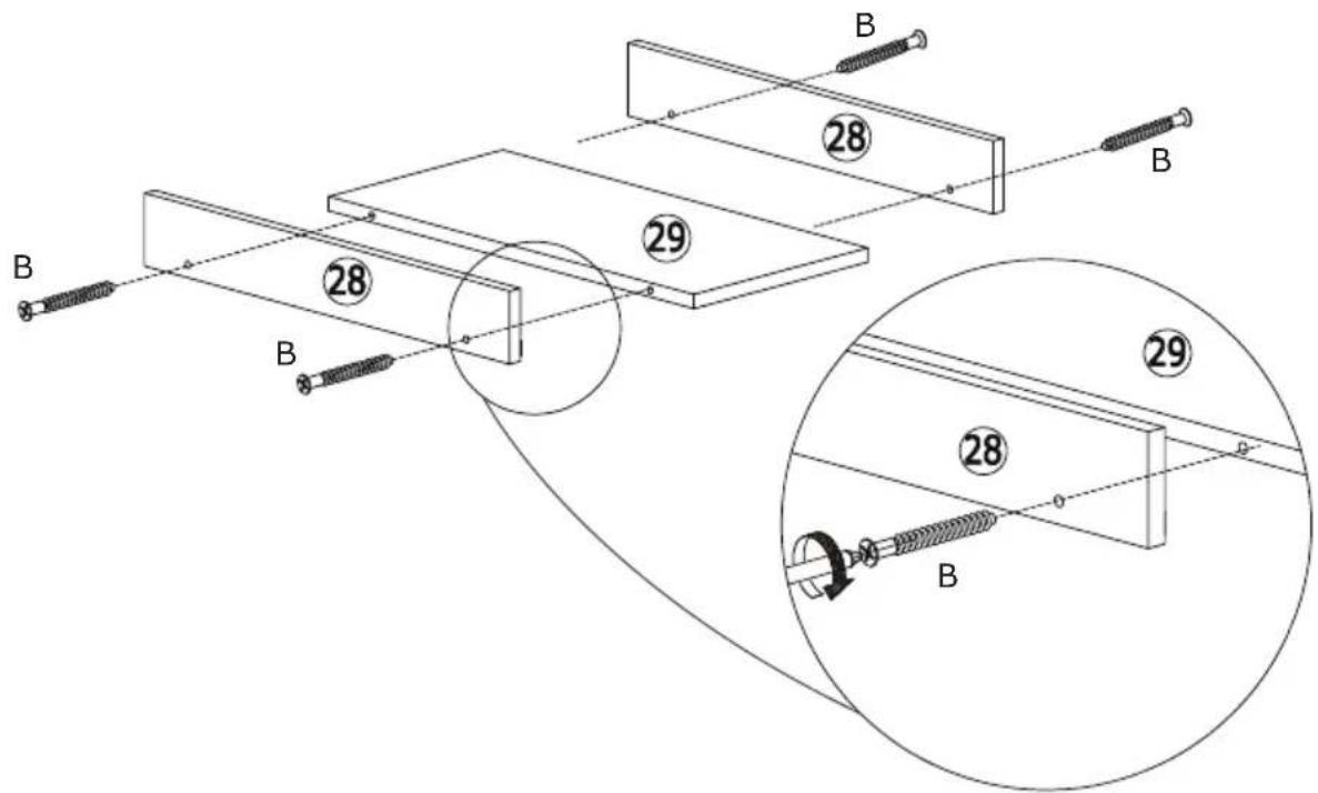Vevor SS-601 - PARTS LIST - 31