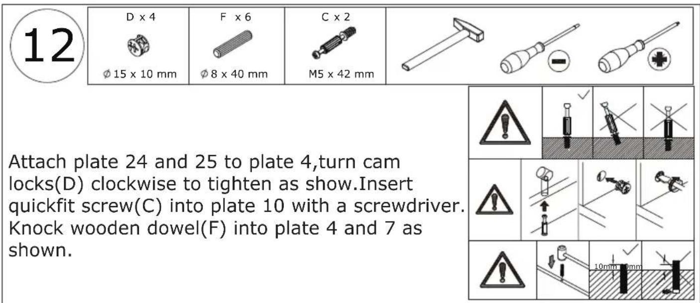 Vevor SS-601 - PARTS LIST - 12