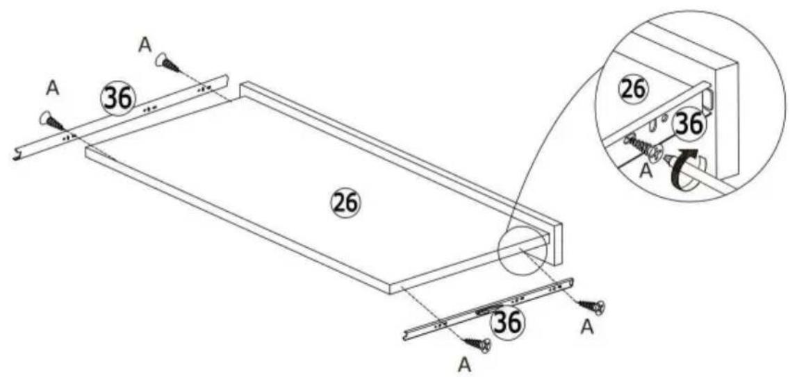 Vevor SS-601 - STEP 1: Extend the slide - 22