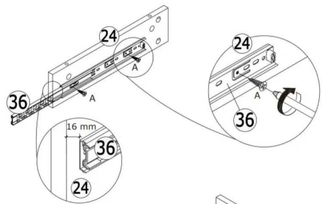 Vevor SS-601 - STEP 1: Extend the slide - 9