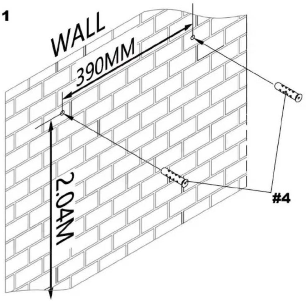 Vevor VDC10 - Installation INSTRUCTIONS - 1