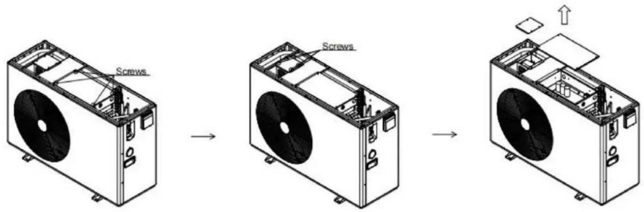 Vevor VBPYCE-110 - Stap 3: Verwijder het deksel van de elektrische - 1