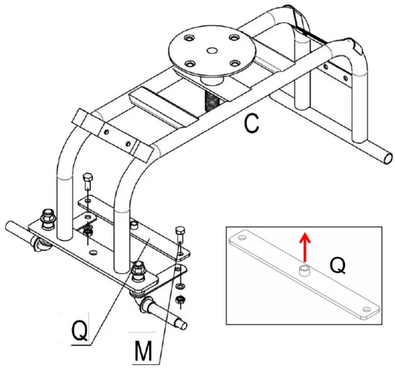 Vevor TC4502F - ASSEMBLY STEP - 2
