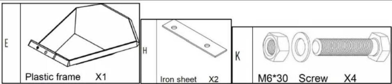 Vevor TC4502F - PARTS LIST - 31