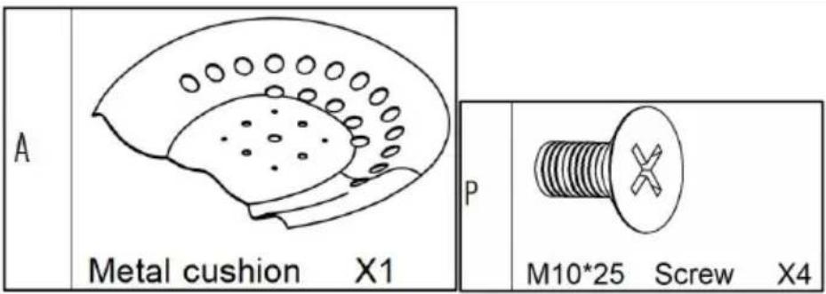 Vevor TC4502F - PARTS LIST - 33