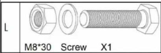 Vevor TC4502F - PARTS LIST - 40