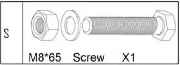 Vevor TC4502F - PARTS LIST - 38