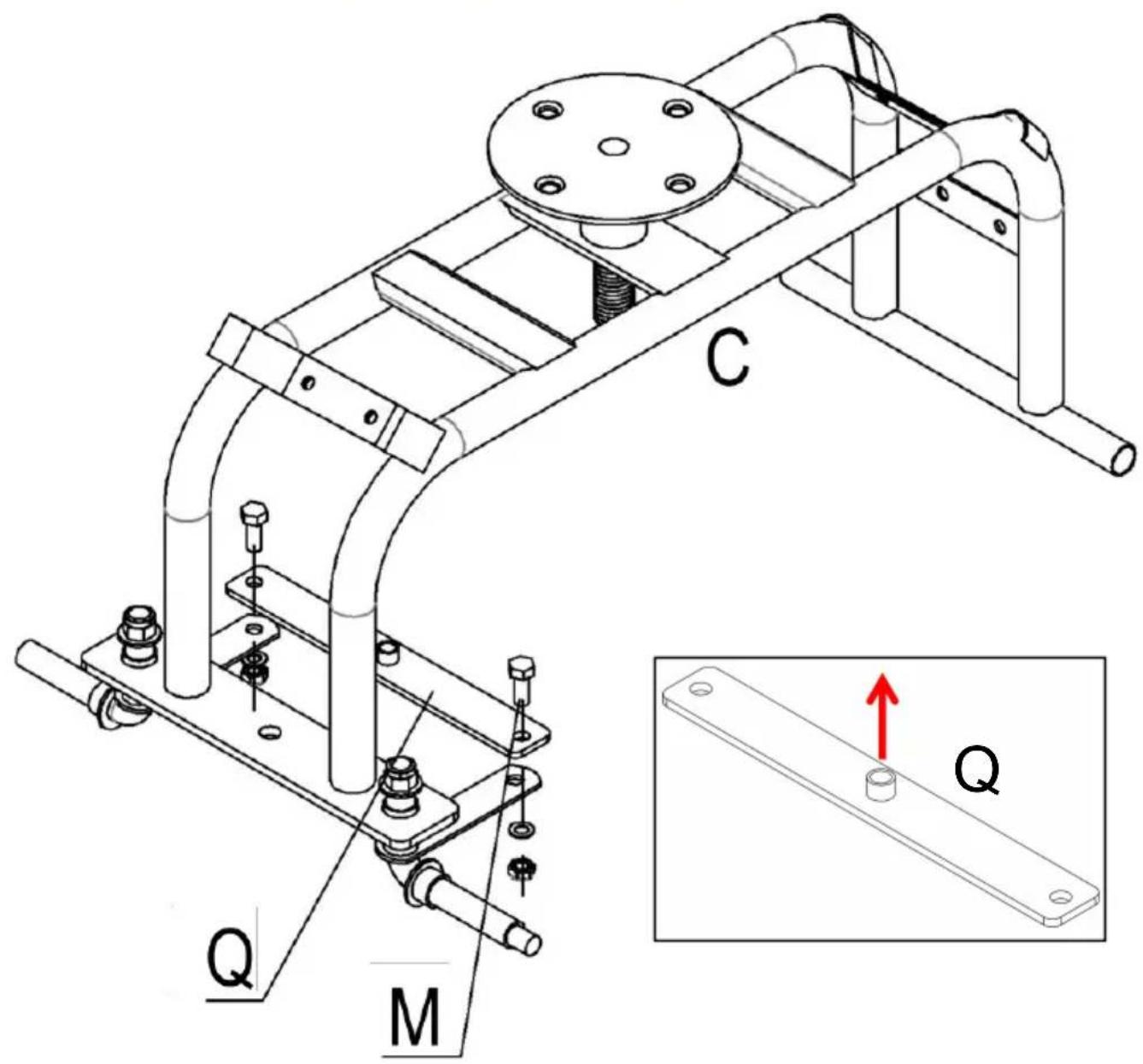 Vevor TC4502F - ASSEMBLY STEP - 2