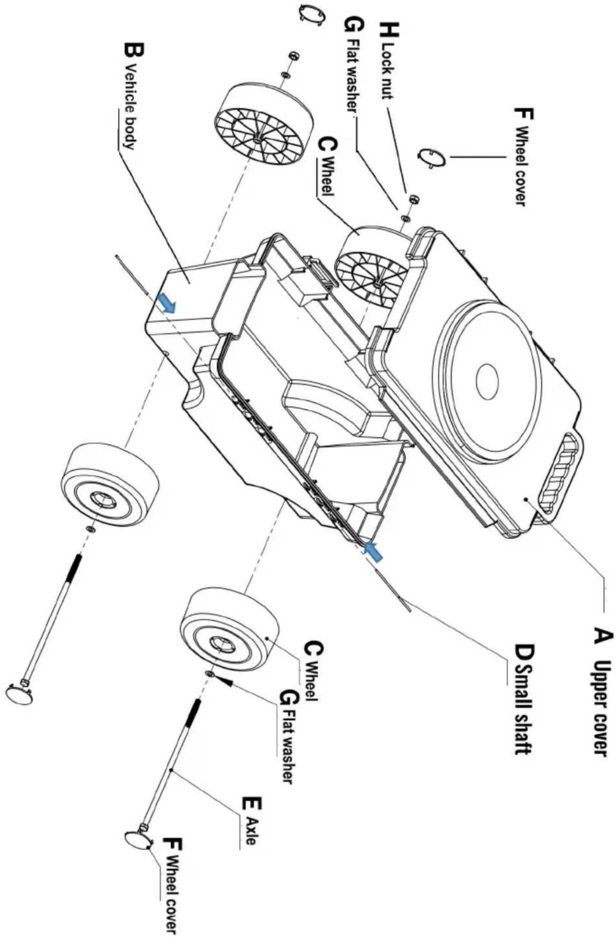 Vevor TC4460A - PARTS LIST - 9