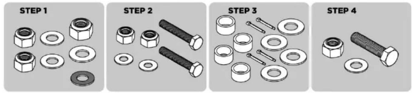Vevor V500 - ASSEMBLY INSTRUCTIONS - 1
