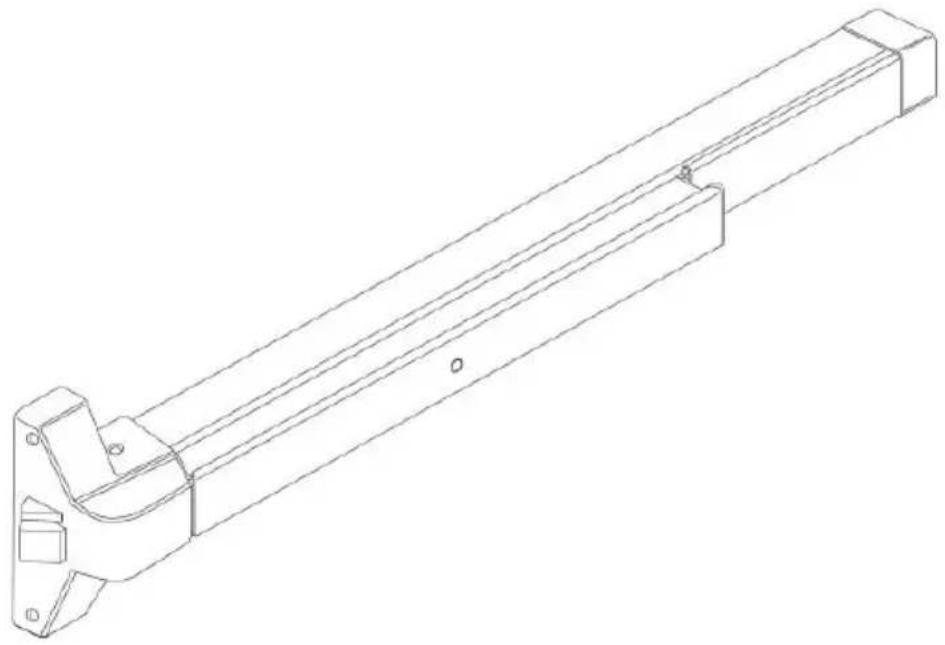 Vevor UL500P - Panic Exit Device - 1