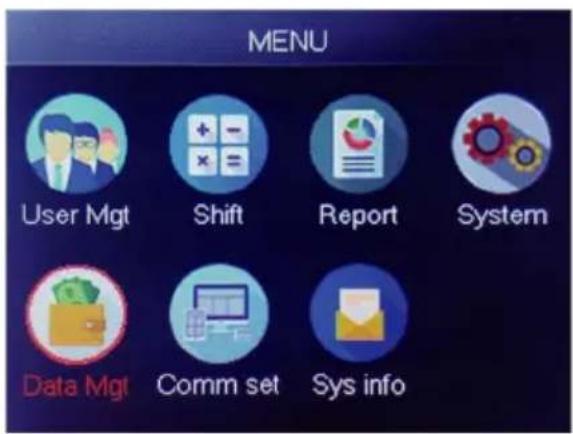 Vevor TM1000 - 5.HOW TO DELETE ALL USERS - 1