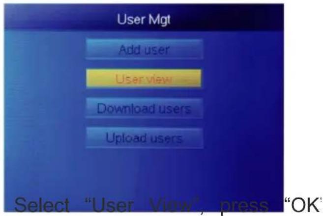 Vevor TM1000 - 2.HOW TO DELETE RESIGNED USER - 2
