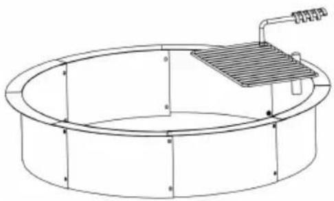 Vevor VOLD-31-8.5 - FIRE RING - 2