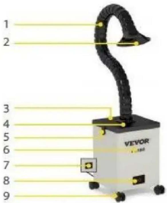 Vevor XF250 - ASPETTO STRUTTURA - 1