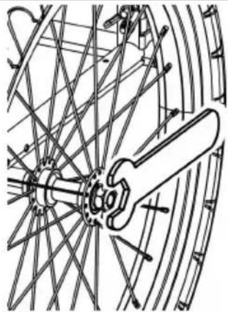 Vevor TS810 - Colocar las ruedas - 3