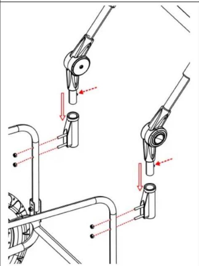 Vevor TS810 - Instalowanie zestawu wozka - 1