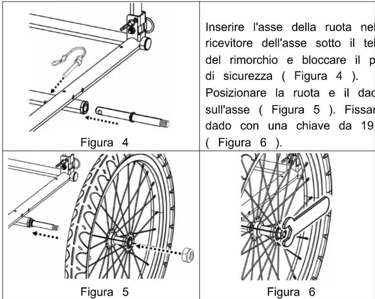 Vevor TS810 - Montaggio delle ruote - 1