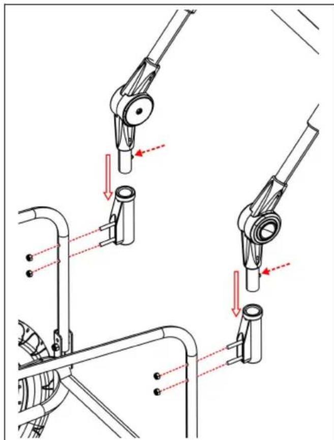 Vevor TS815 - Instalación del kit de cochecito - 1
