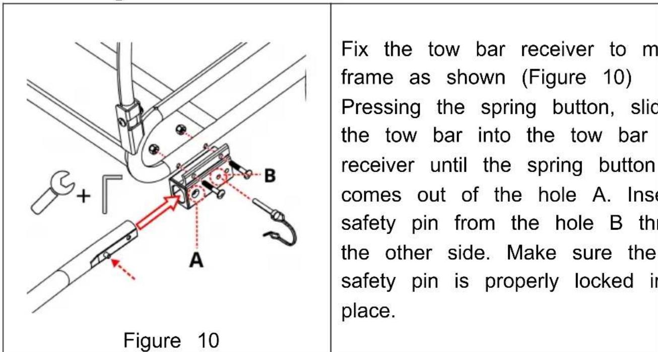 Vevor TS815 - Installing the Tow Bar - 1