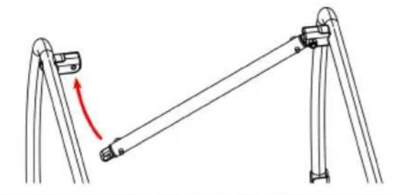 Vevor TS815 - Het hoofdframe openen - 2