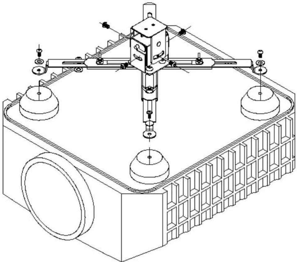 Vevor TLMPL-1.5M - ASSEMBLY STEP - 4
