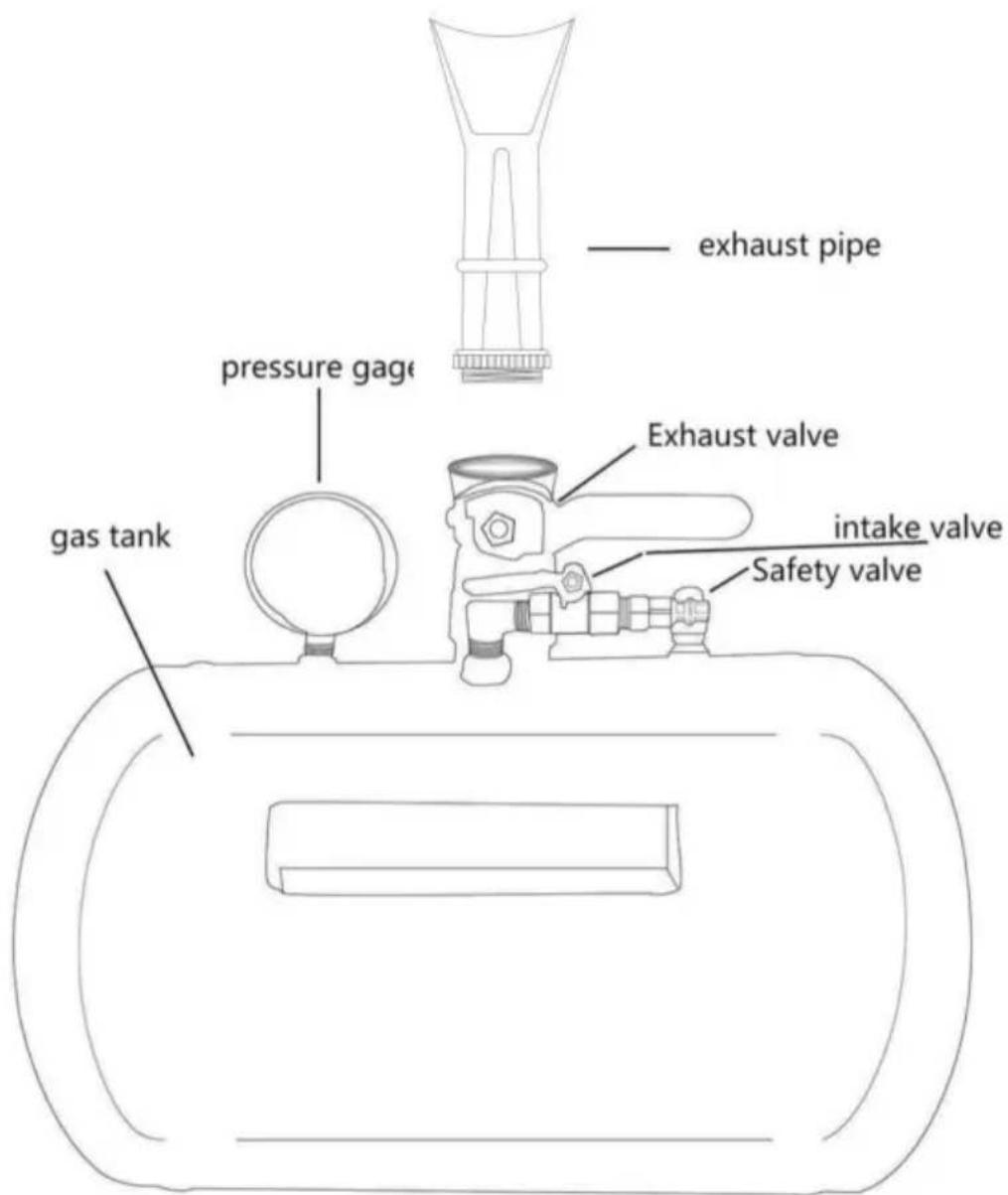 Vevor XJC-019 - Productstructuurdiagram - 1