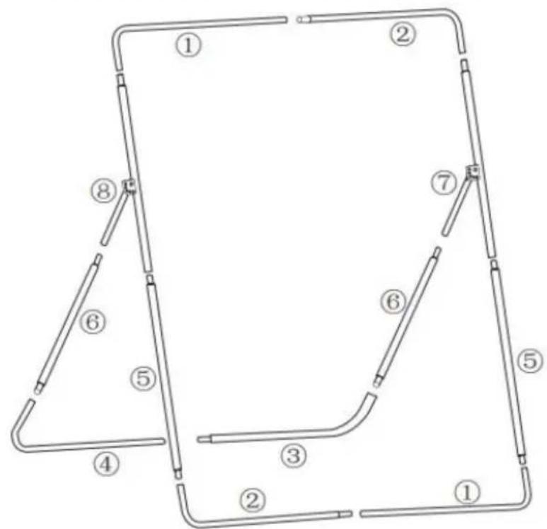 Vevor XH-6X4FT - ASSEMBLY STEPS - 14