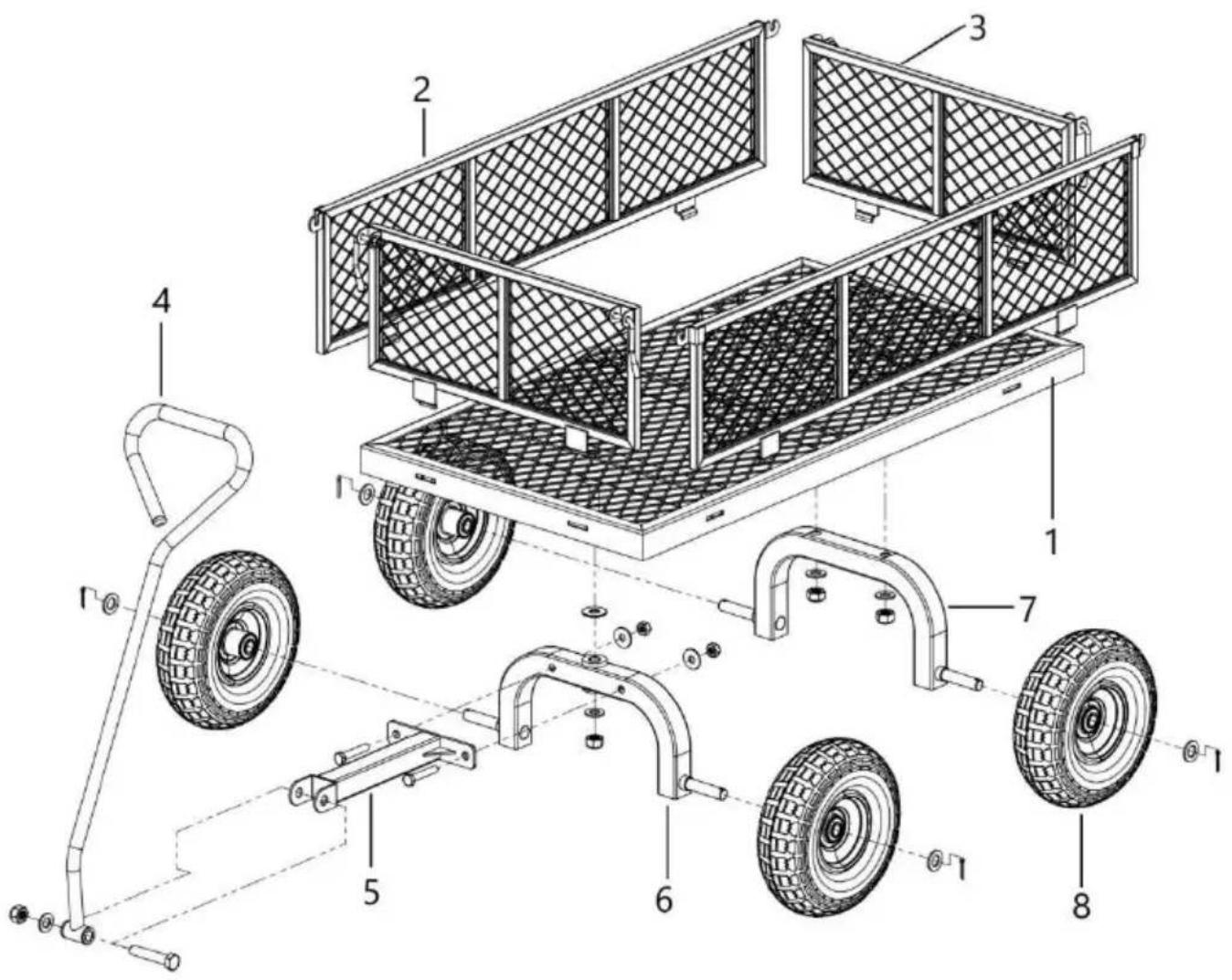 Vevor V900 - PARTS LIST - 10