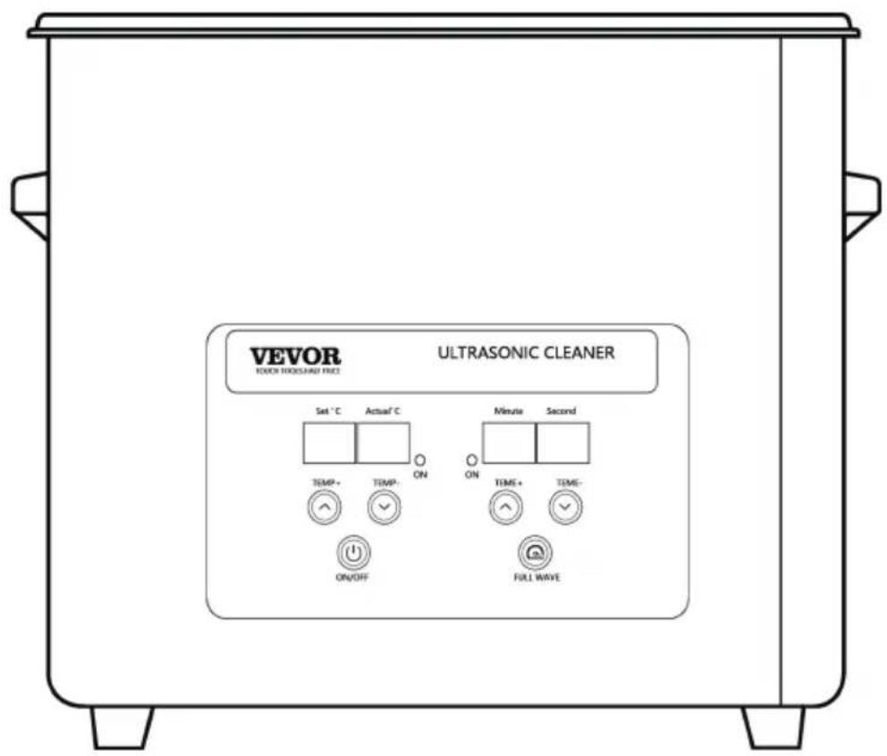 Vevor TH-40ATP - ULTRASONIC CLEANERS - 2