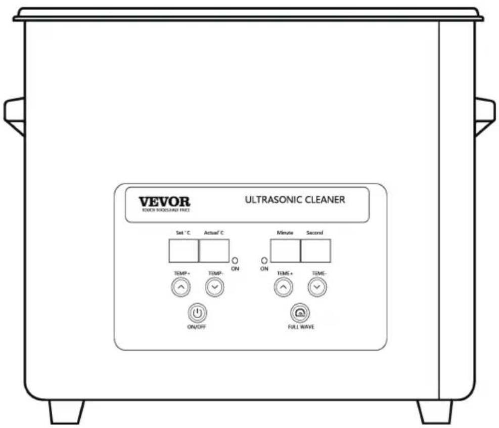 Vevor TH-30ATP - ULTRASONIC CLEANERS - 2