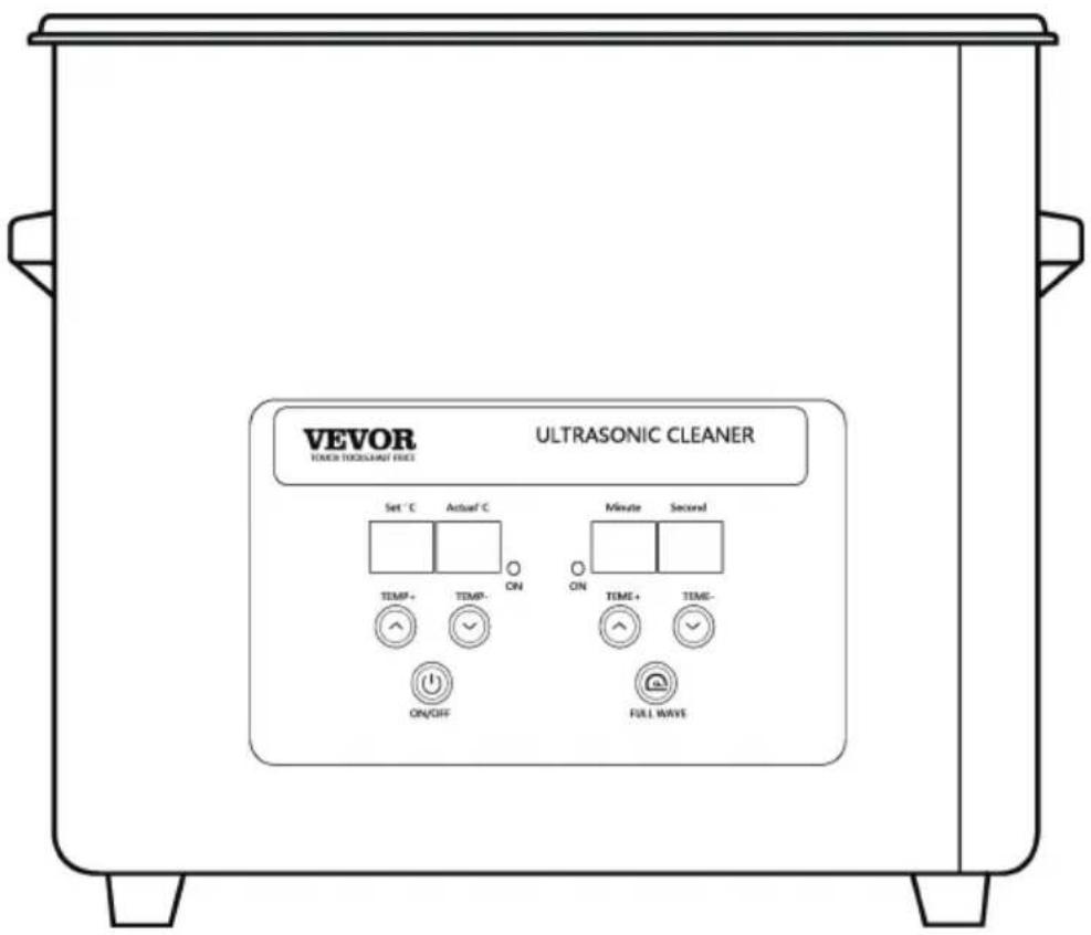 Vevor TH-30ATP - PULITORI AD ULTRASUONI - 2