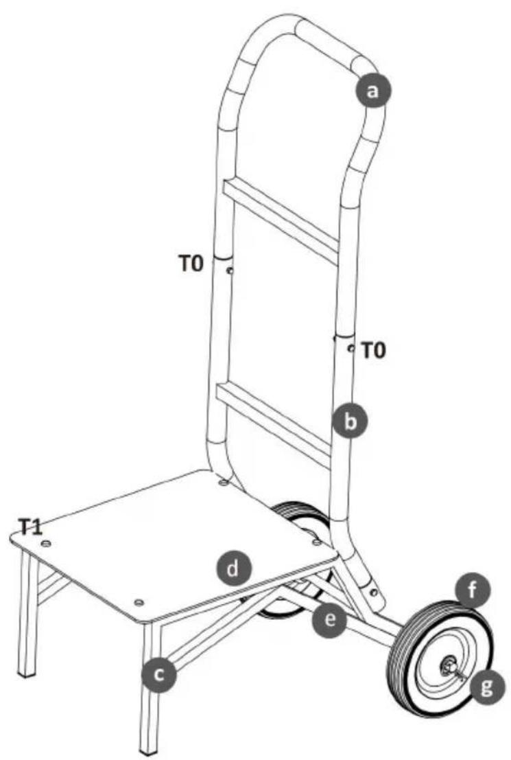 Vevor VV45 - Exploded Drawing - 1