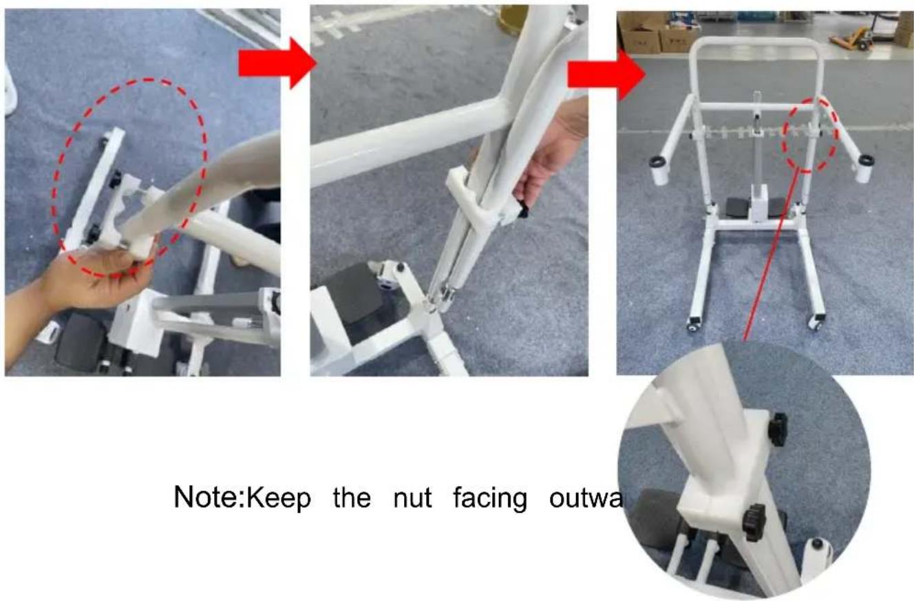 Vevor XFL-QX-YW02 - Step 2: Install the cushion frame - 2