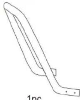 Vevor WT-79 - PARTS LIST - 1