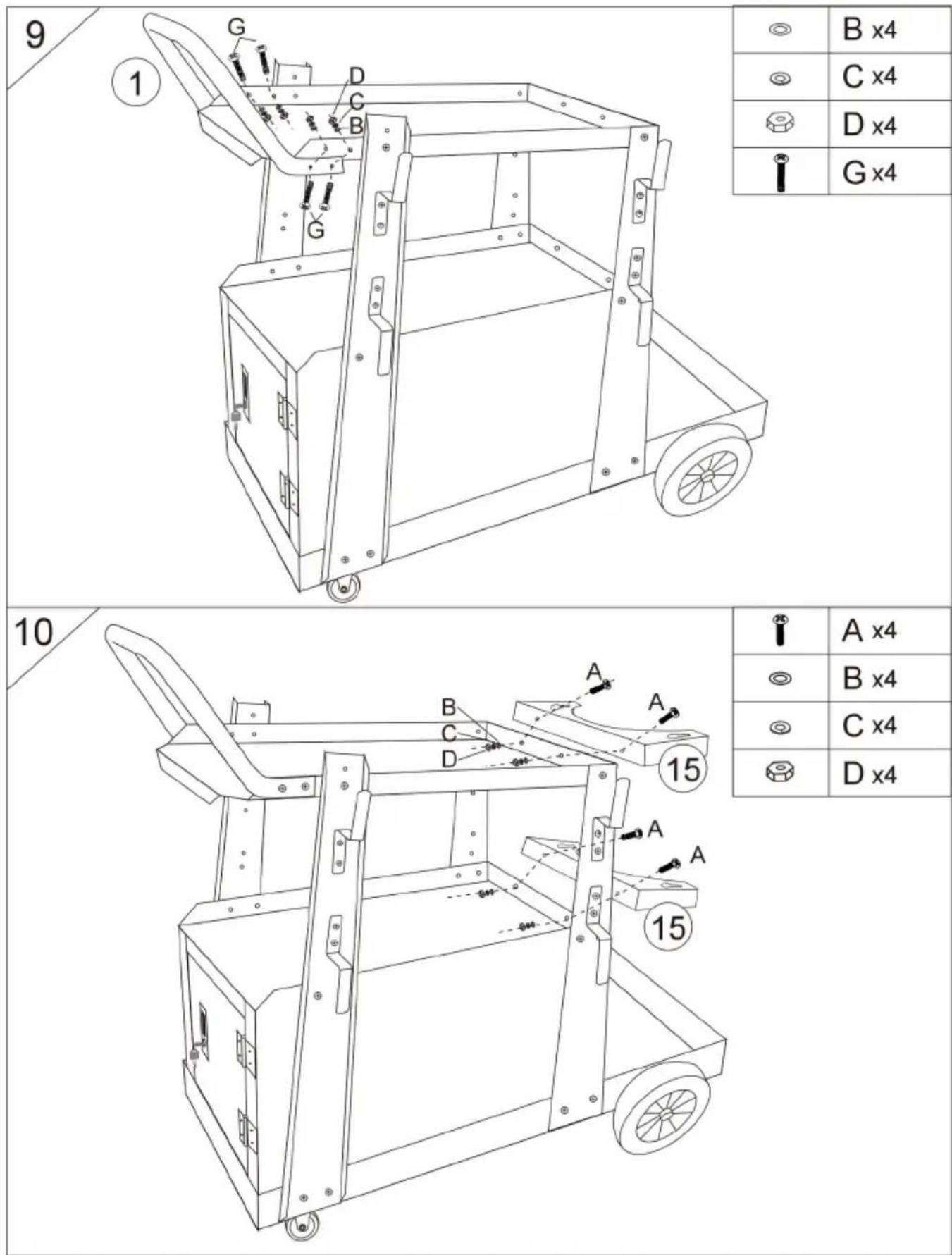 Vevor WT-79 - ASSEMBLY STEPS - 5
