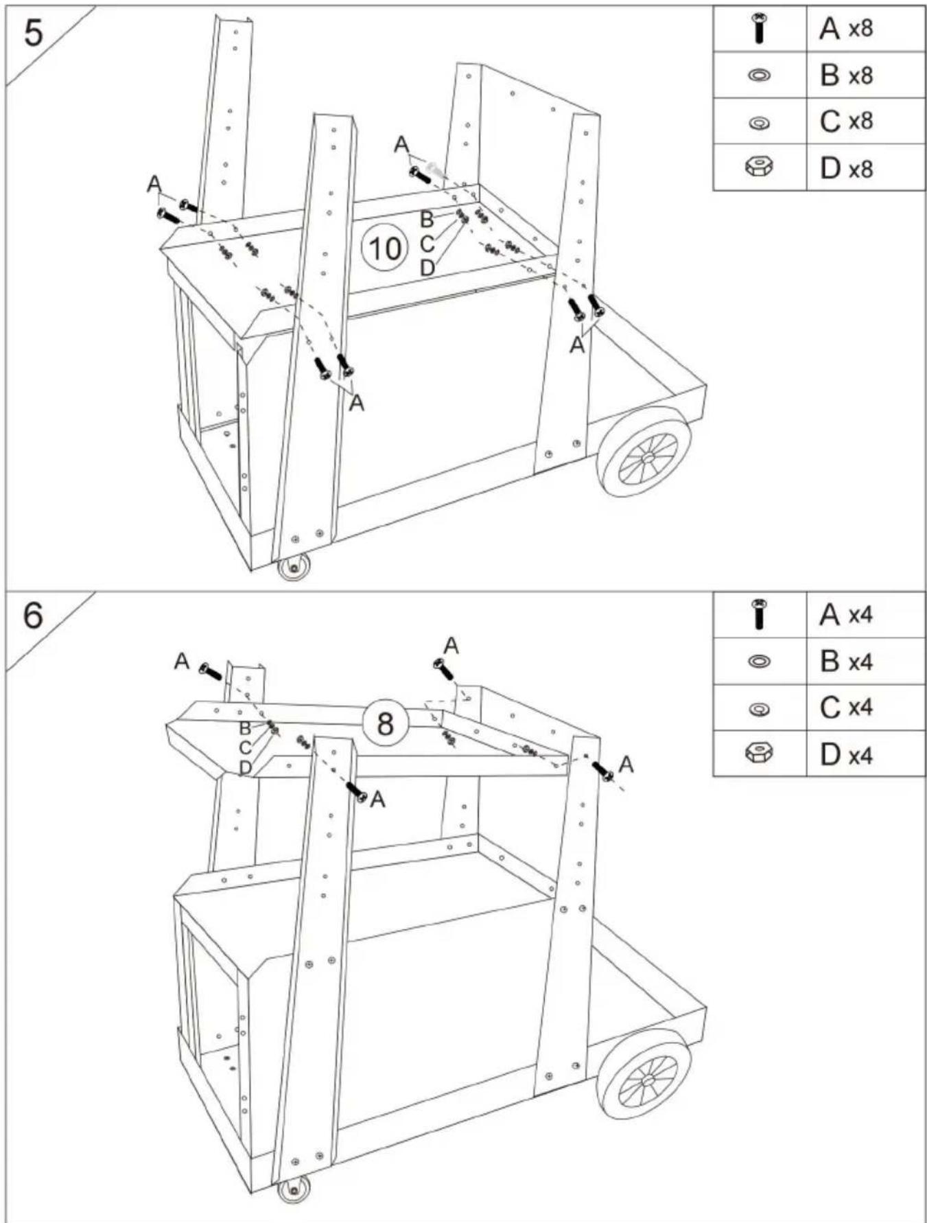Vevor WT-79 - ASSEMBLY STEPS - 3