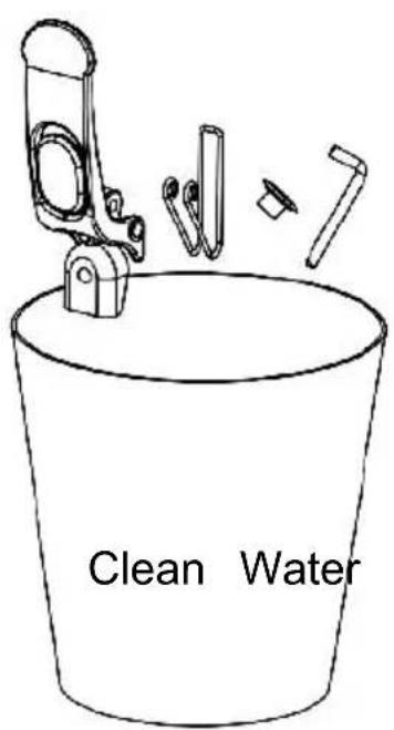 Vevor X-150 - Cleaning the Dispenser Parts - 2