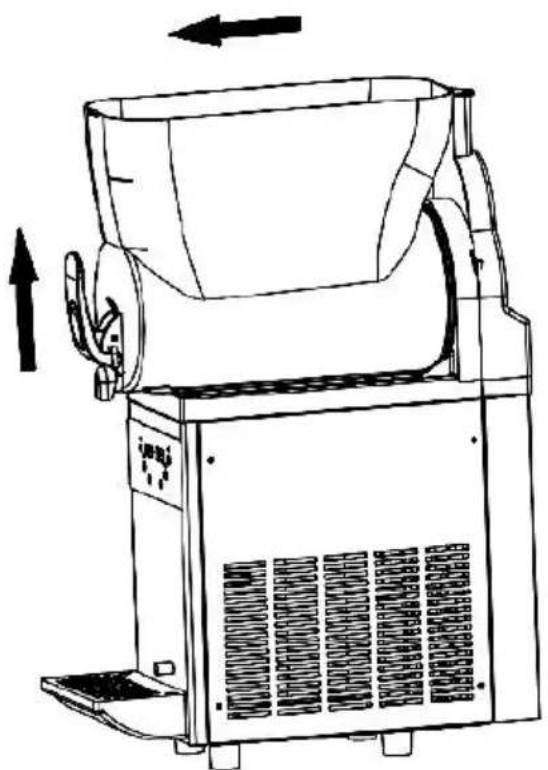Vevor X-150 - 2.Reinigen Sie den Tank und den Rührmischer - 2