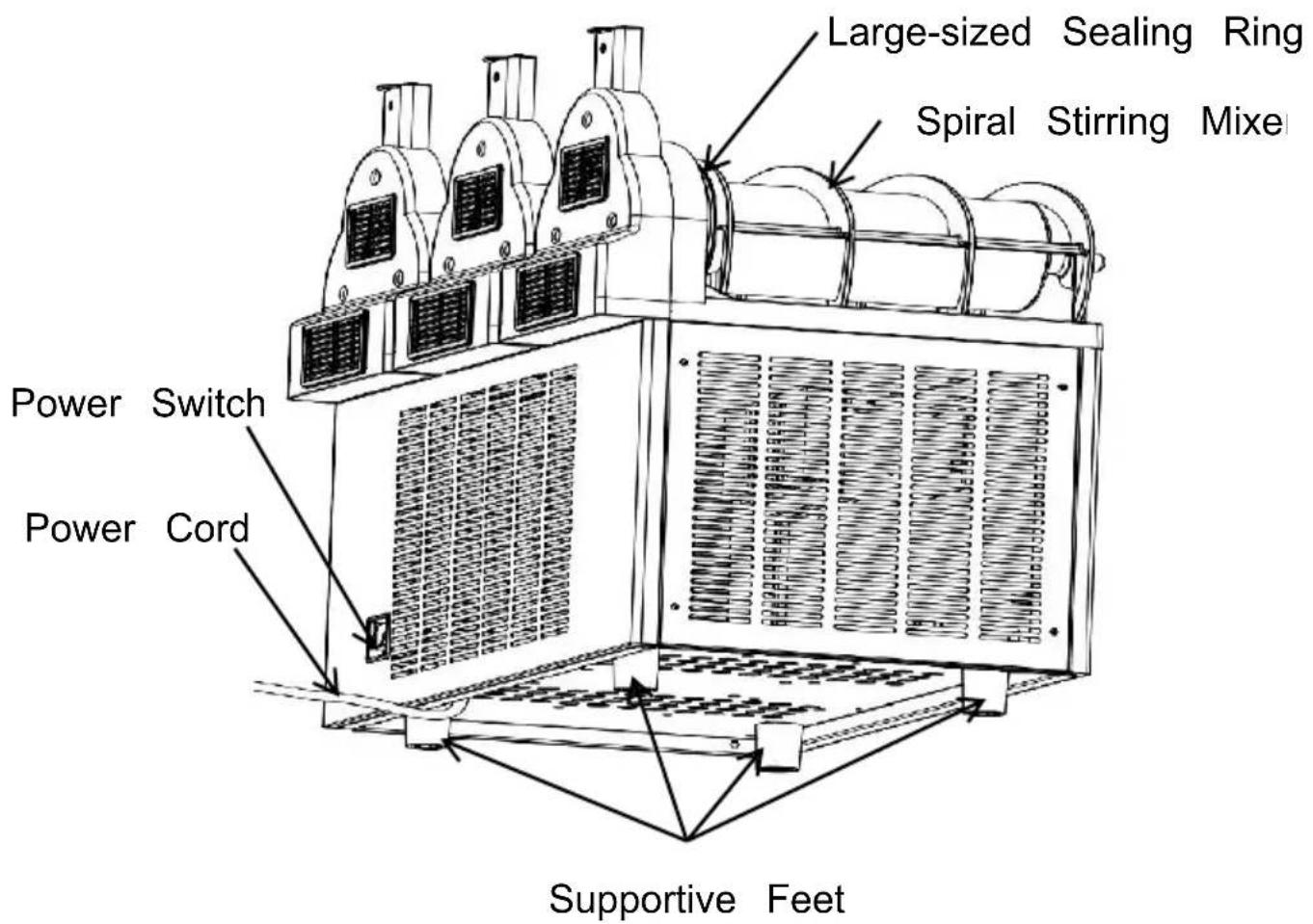 Vevor X-150 - KNOW YOUR SLUSH MACHINE - 7