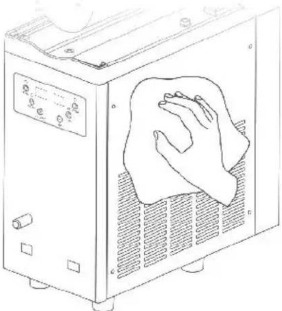 Vevor X-150 - 6.Clean the Main Body - 1