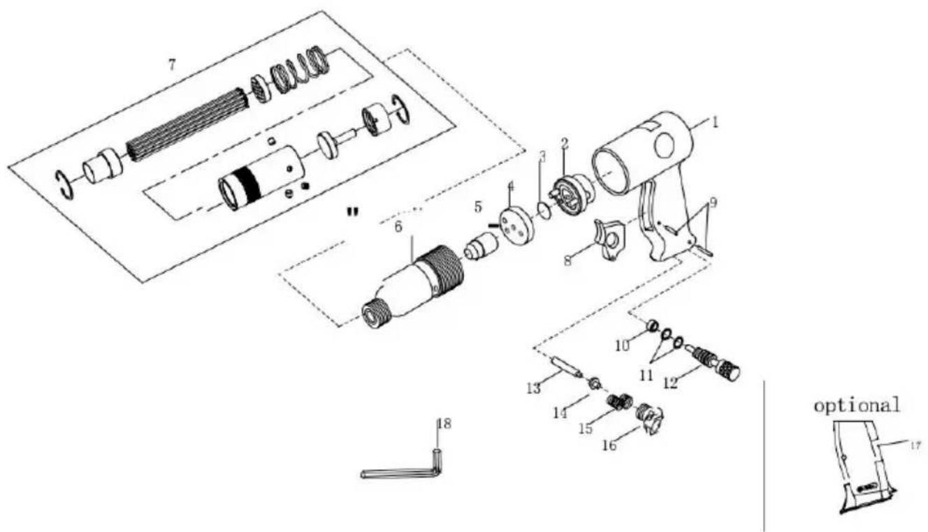 Vevor WFH-1046 - SCHEMATIC&amp;PART LIST - 1