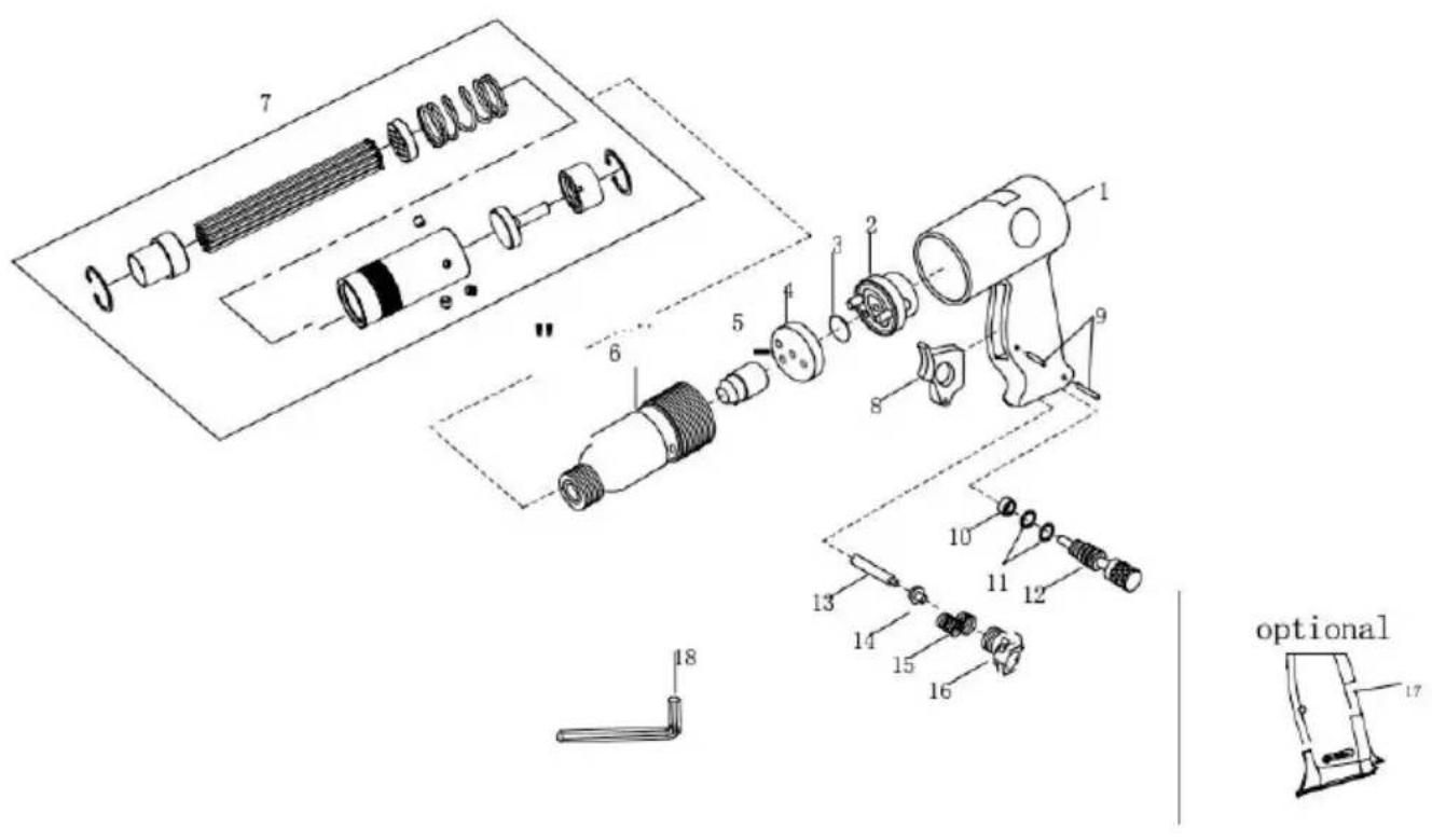 Vevor WFH-1046 - SCHEMATIC&amp;PART LIST - 1