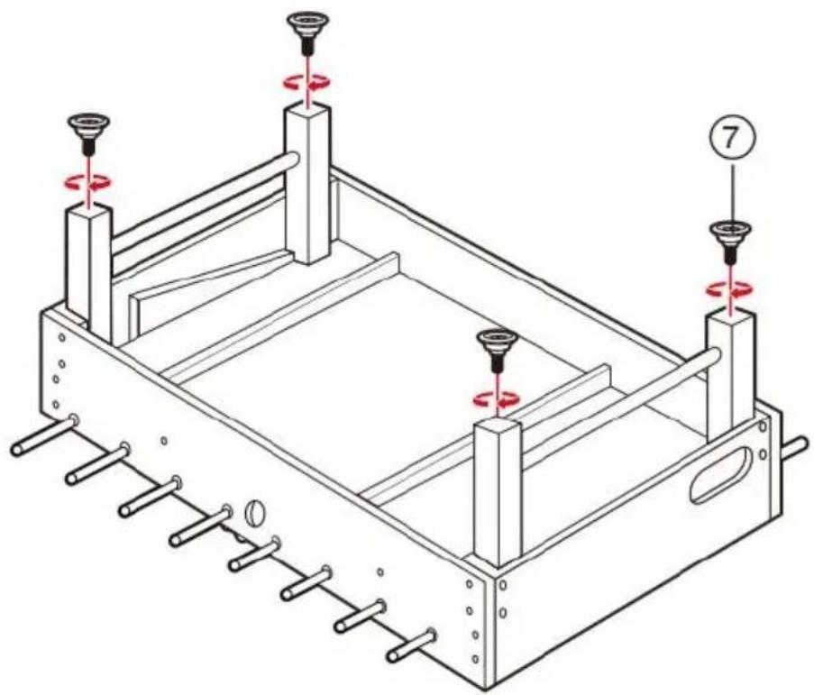 Vevor SUO-4824GW - ASSEMBLY INSTRUCTIONS - 10