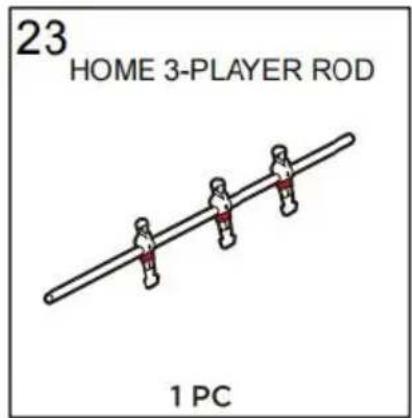 Vevor SUO-4824GW - PARTS LIST - 23